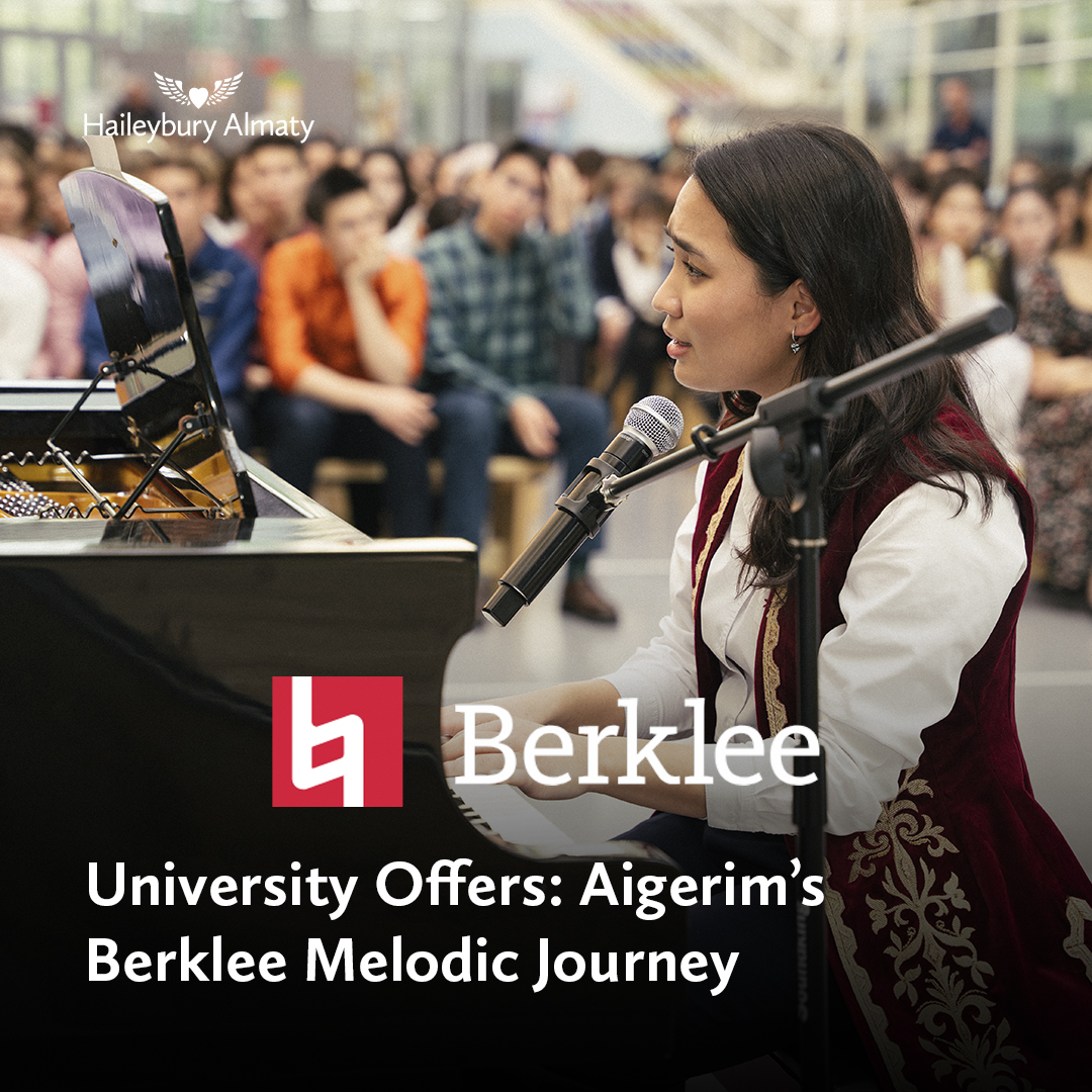 Әйгерім: Haileybury Almaty мектебінен Berklee Даңқ залына дейін